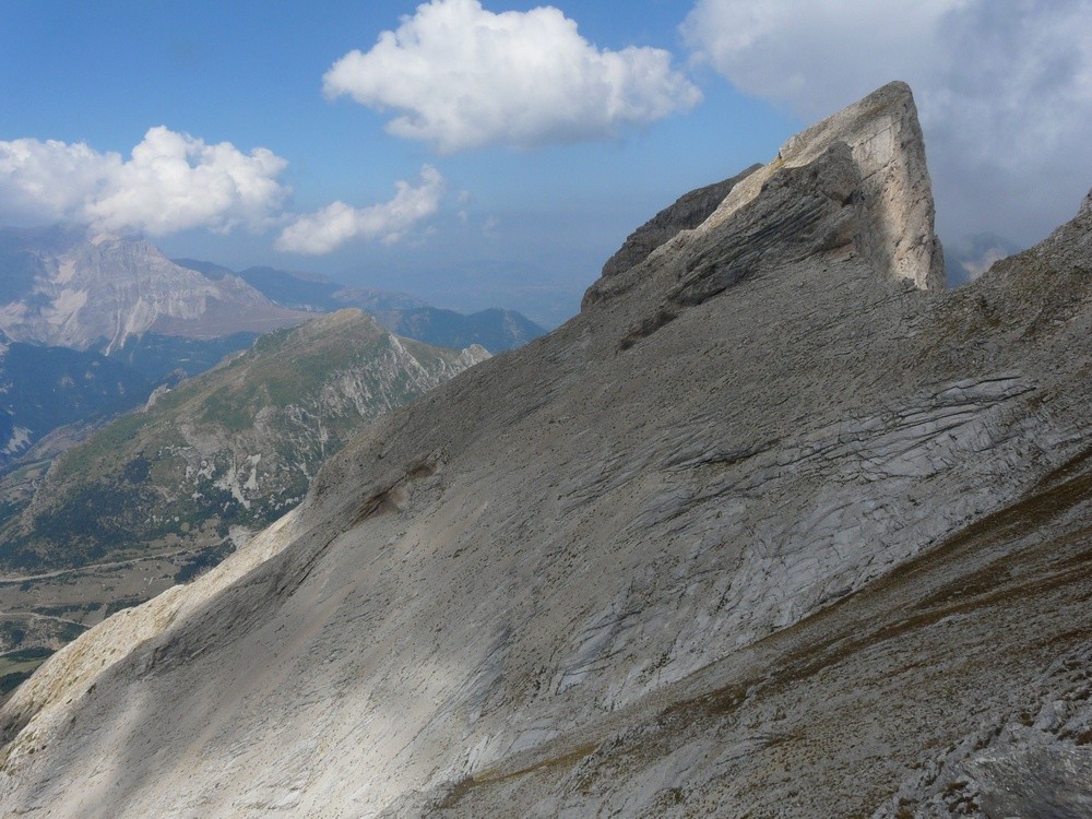 Pointe 2517m au dessus du Ravin de la Chabournasse