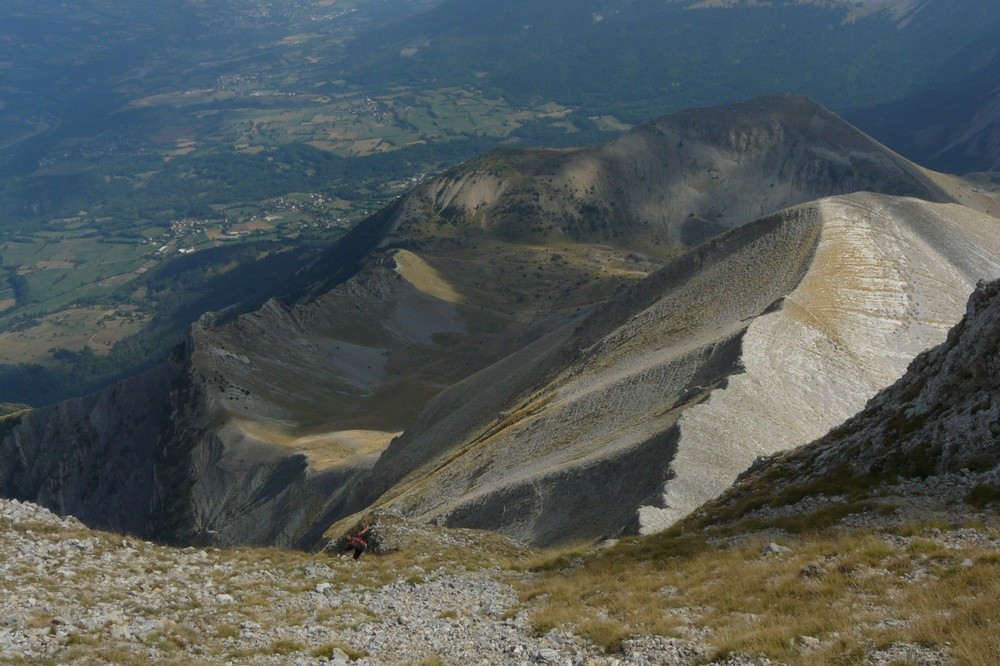La rampe permettant de descendre sur la Tête de Girbault