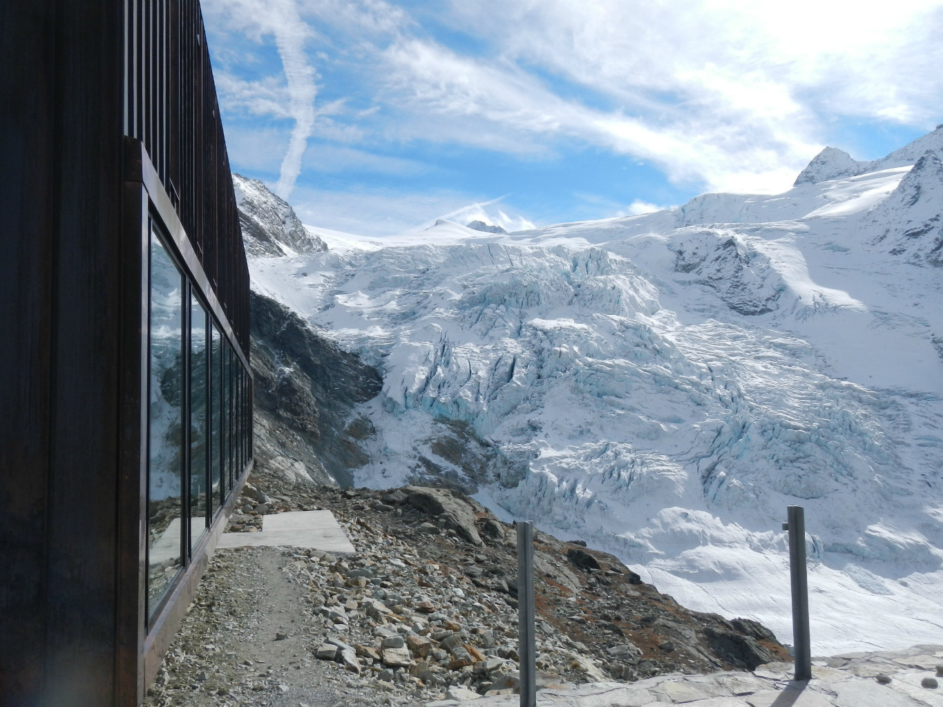 Extension de la cabane de Moiry