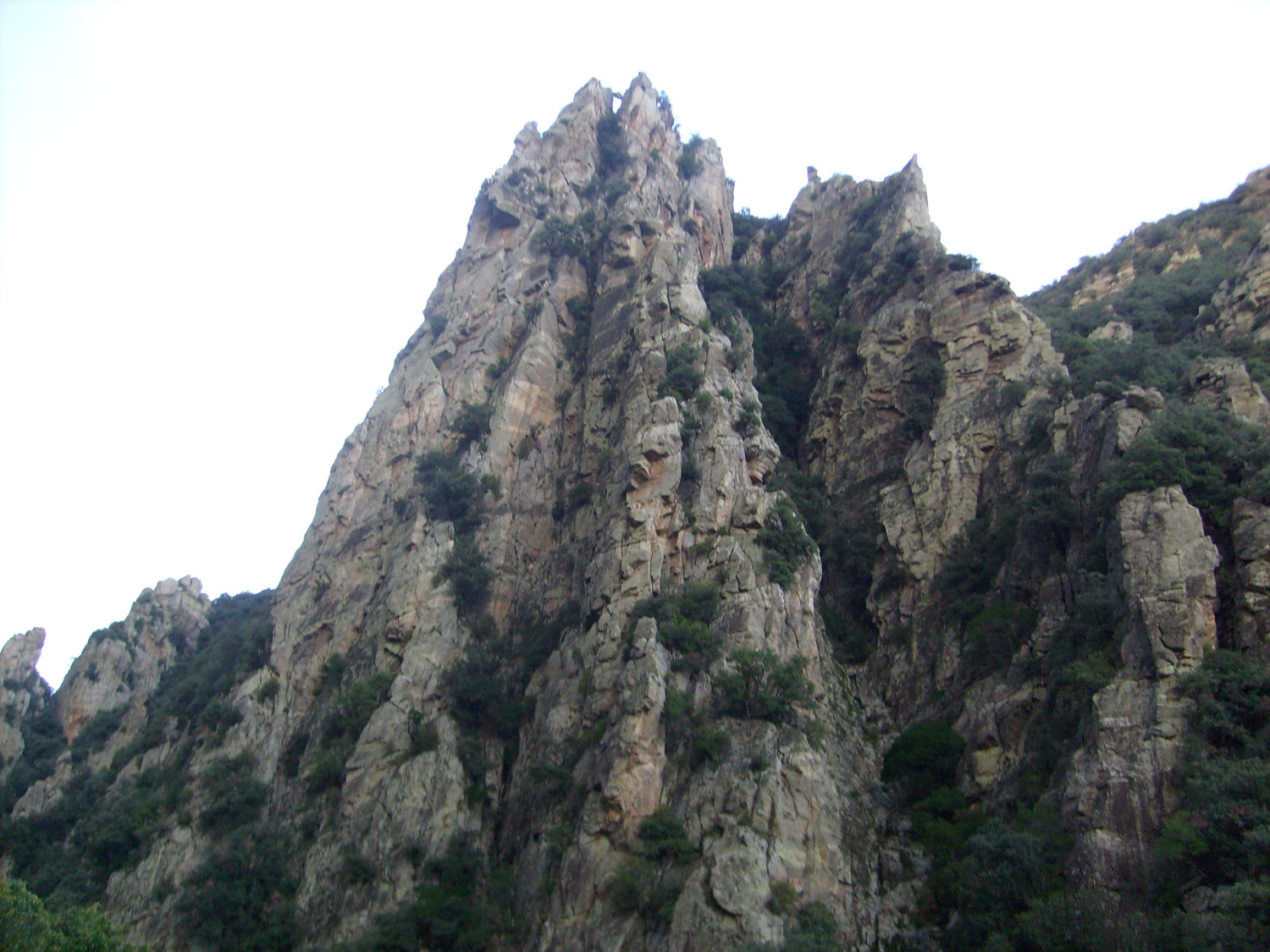 Caroux : pilier du Bosc