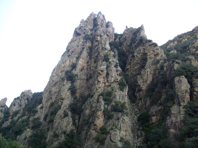 Caroux : pilier du Bosc