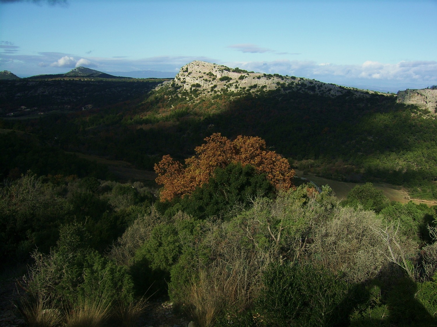 Descente vers le col des Portes