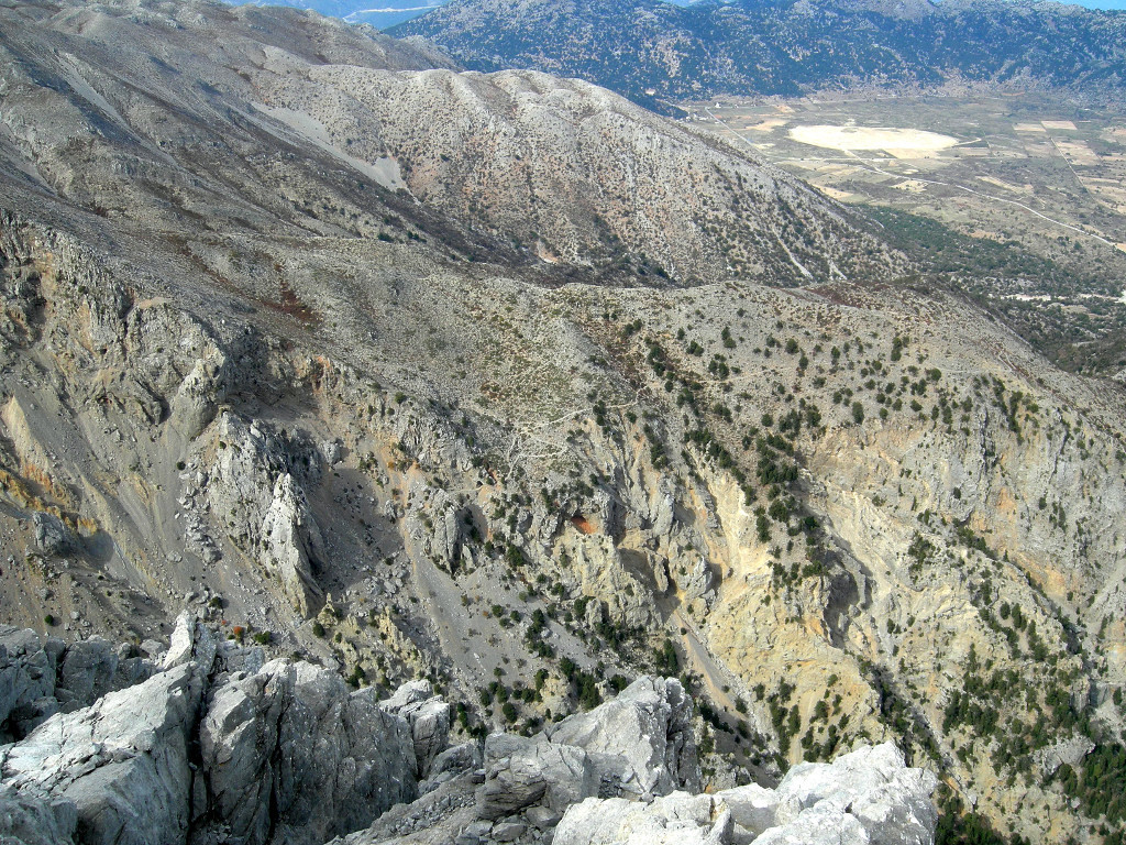 le chemin vu du sommet