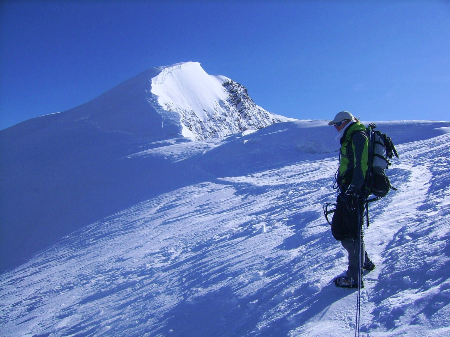 La très esthétique arête finale