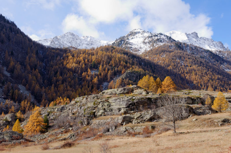 Départ dans la vallée de la Clarée