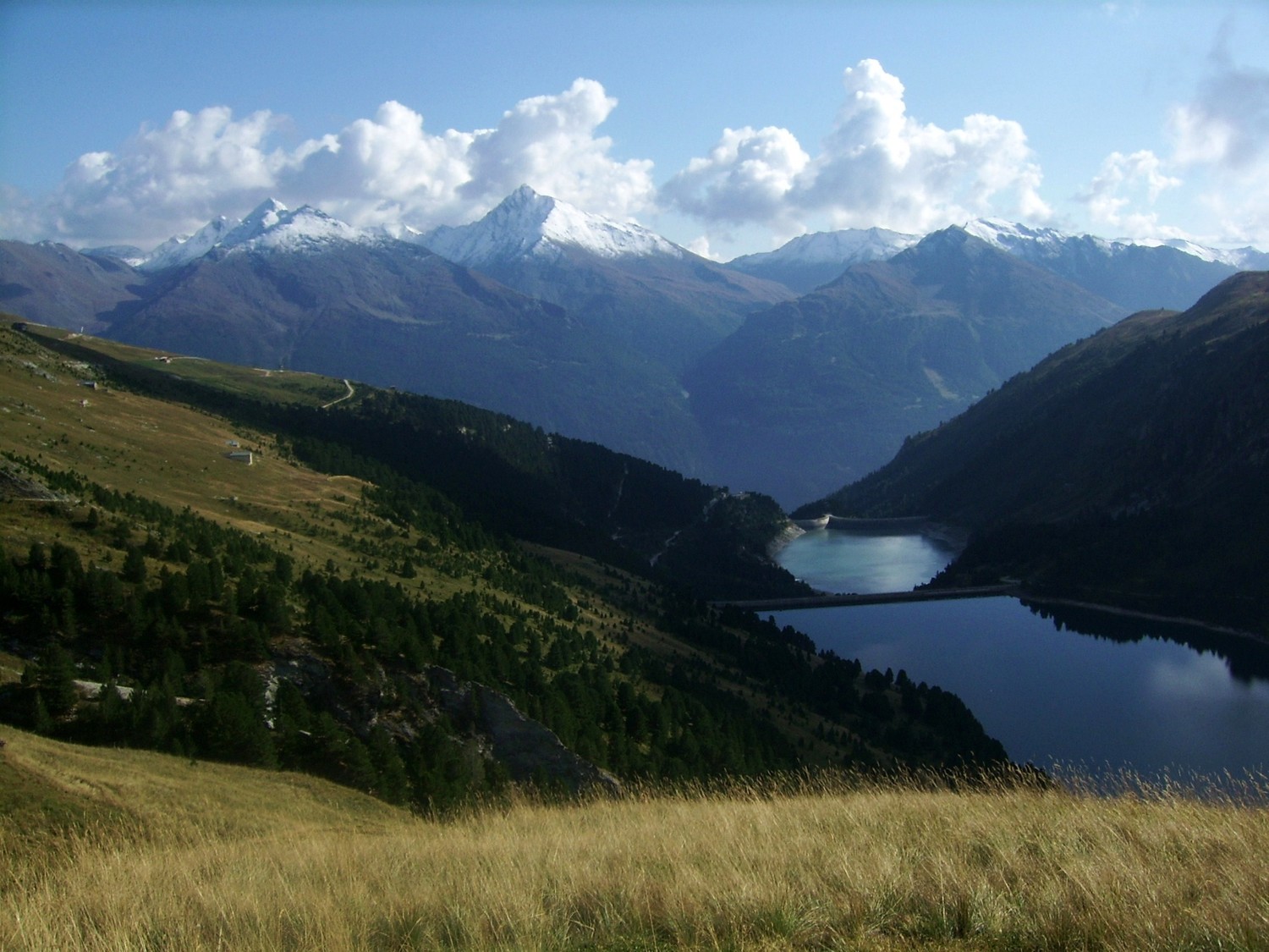 Belle ambiance au-dessus du Plan d'Amont