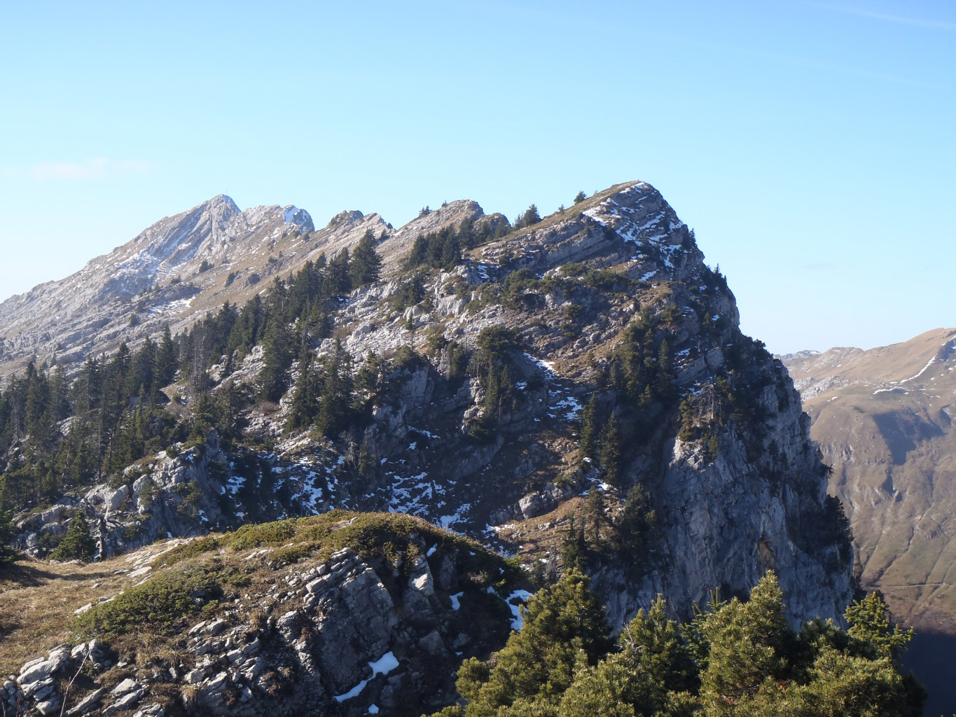 Départ de la traversée