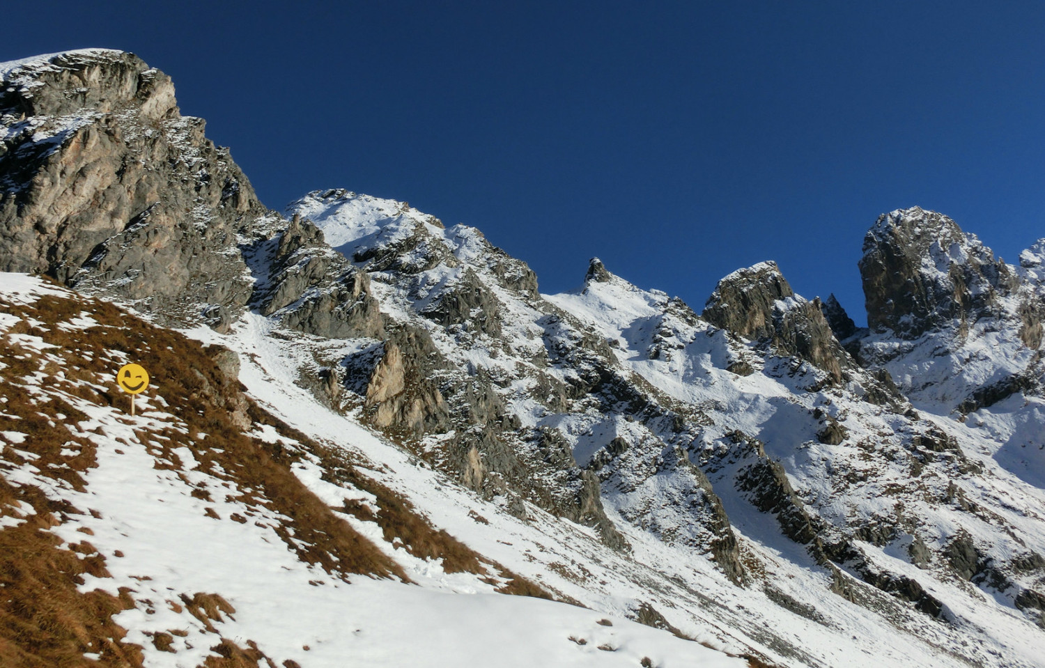 Dents de Portetta depuis le col de la Grande Pierre