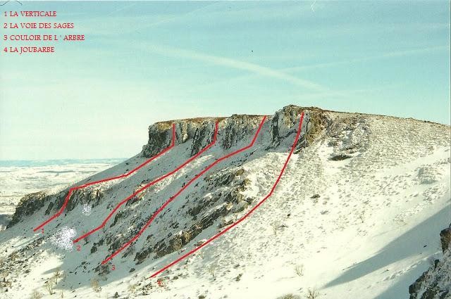 Topo : Rochers de Chamalière