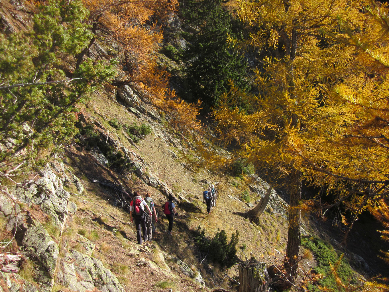 Montée vers Imine