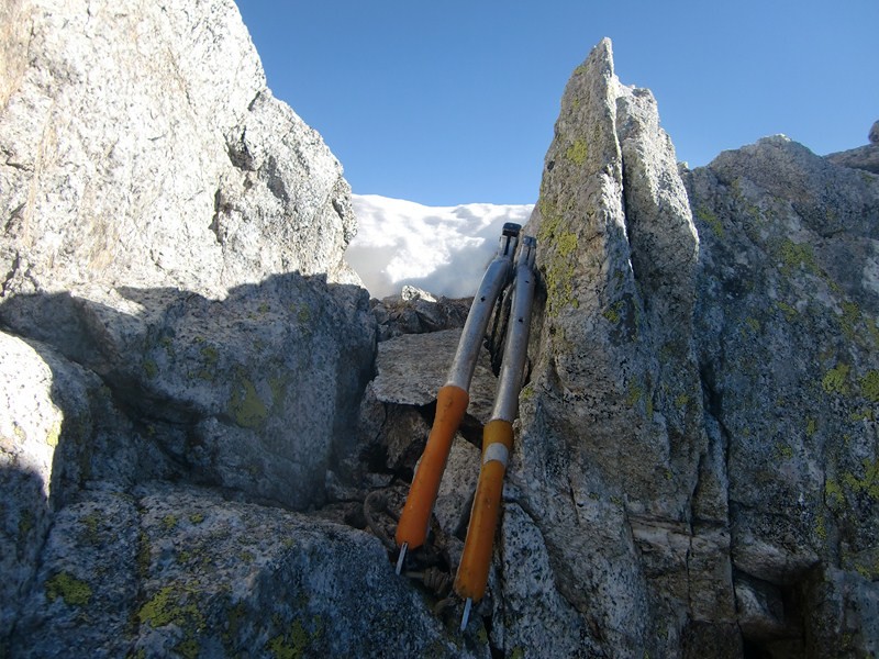 Sous l'arête