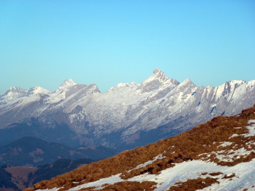 Les Aravis et leur enneigement minable