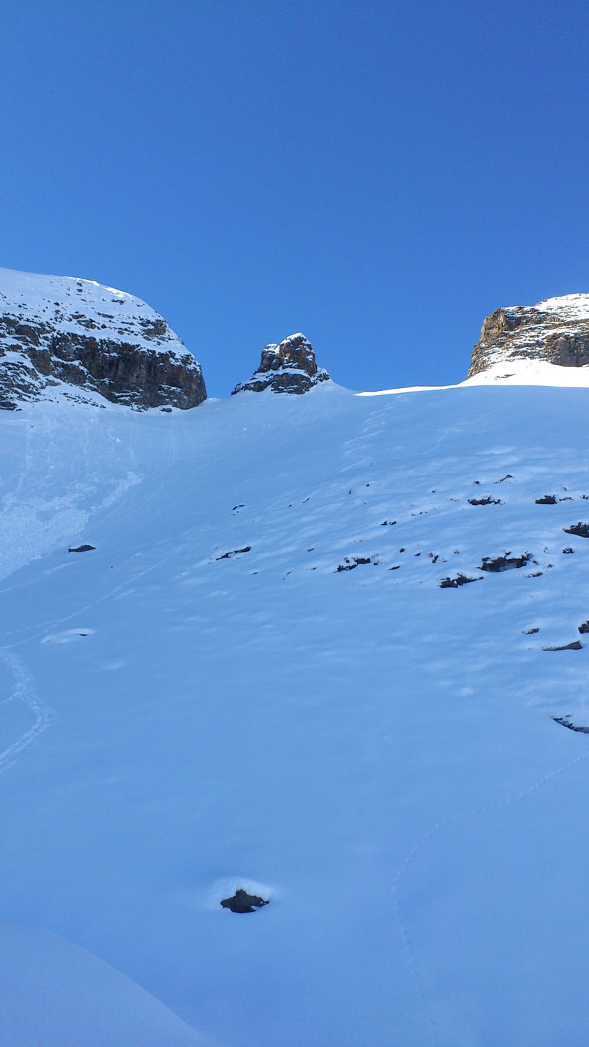 descente face nord