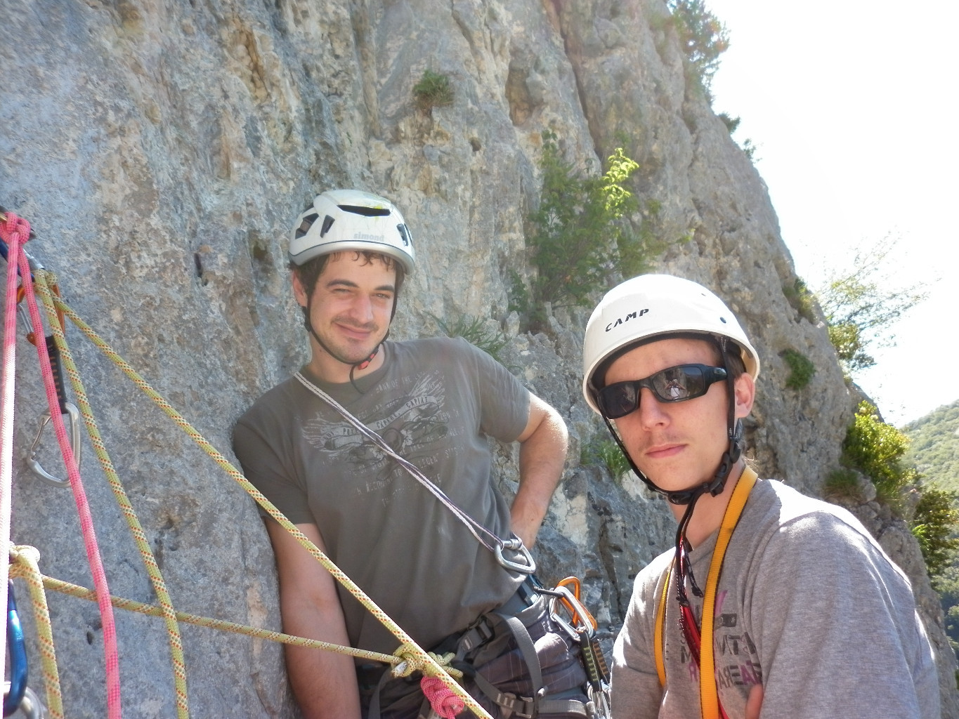 Simon et moi à R5