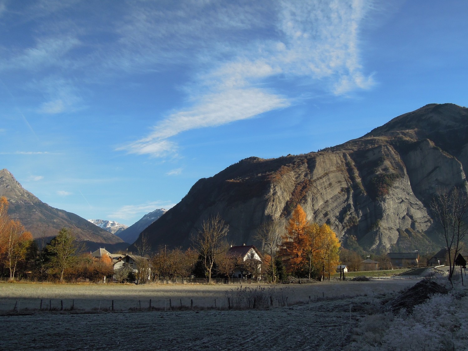 Matinée de novembre à la Paute