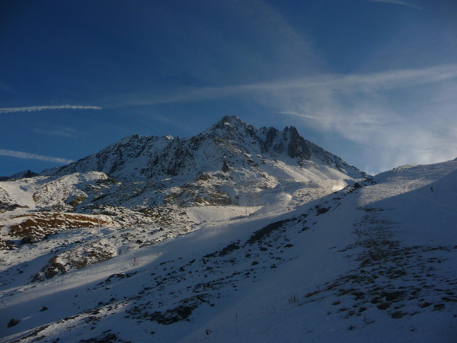 Départ de Val-Thorens