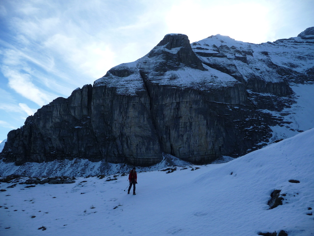 vers chérente, pointe d'areu derrière