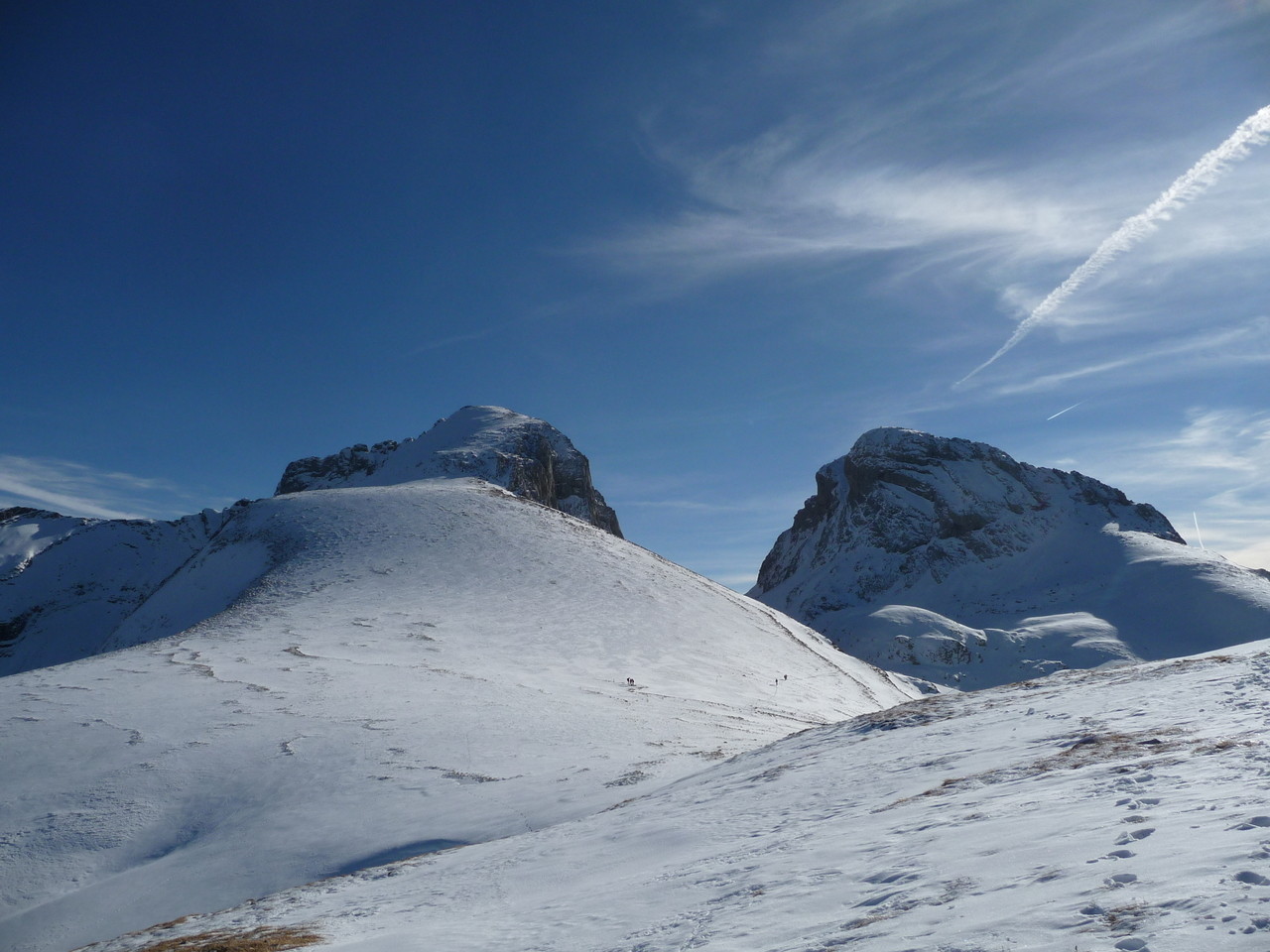 pointe des arbennes et tête de la forclaz