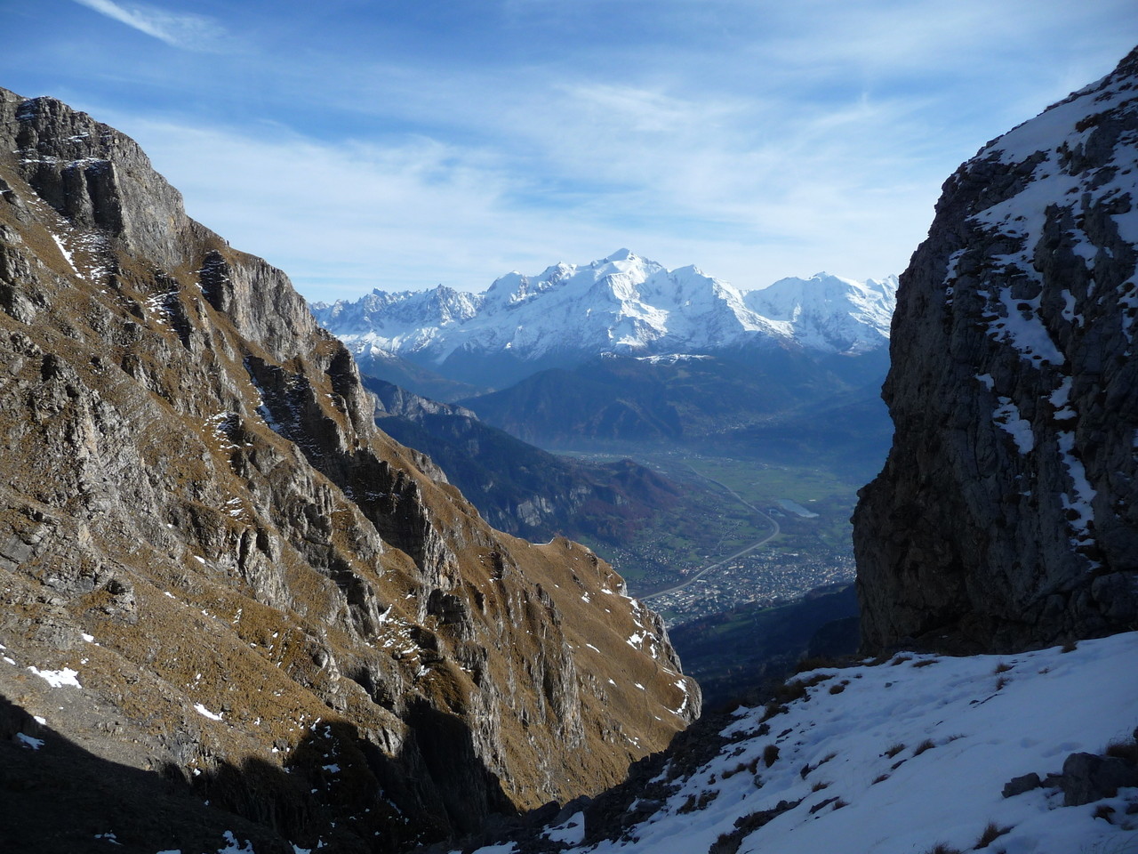 arrivée au col de la forclaz