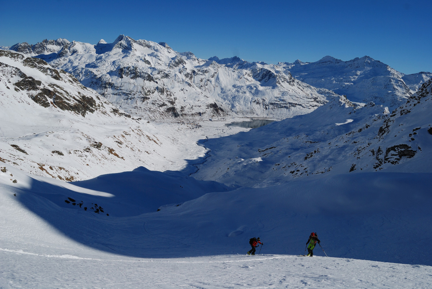 Salendo in Val Loga