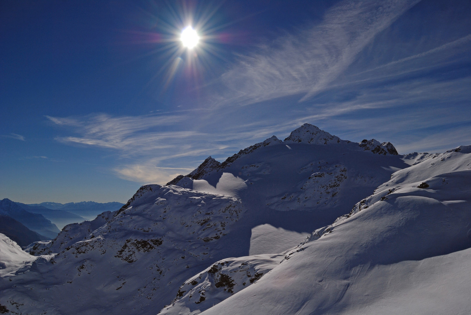 Pizzo Ferrè 3103m dal Bivacco Cecchini