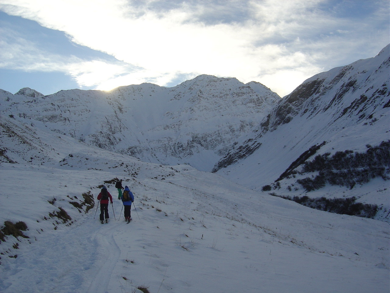 Vers 1900m