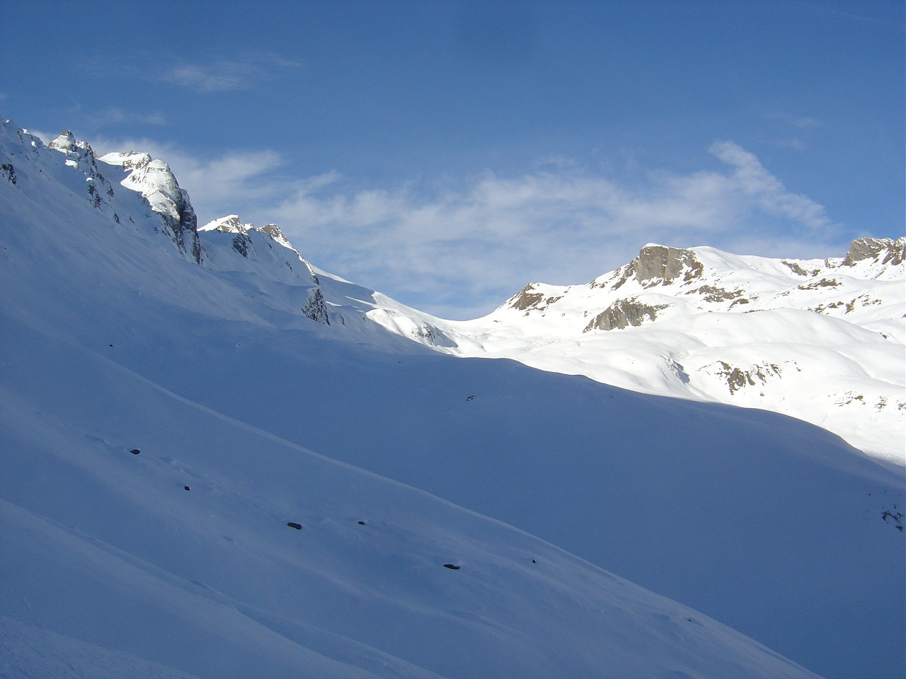 Quel enneigement sur le Ban Darray...