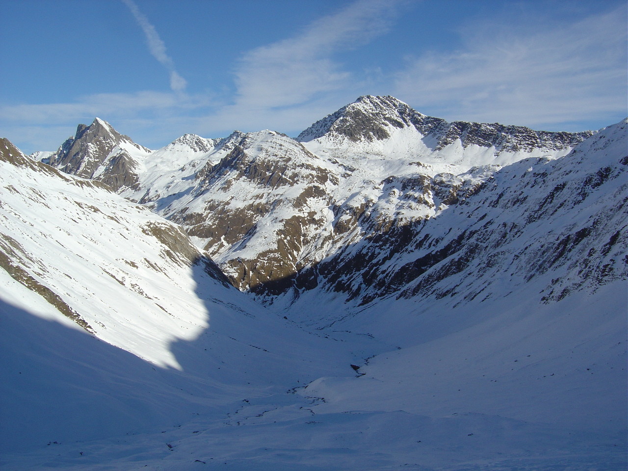 Vers l'aval