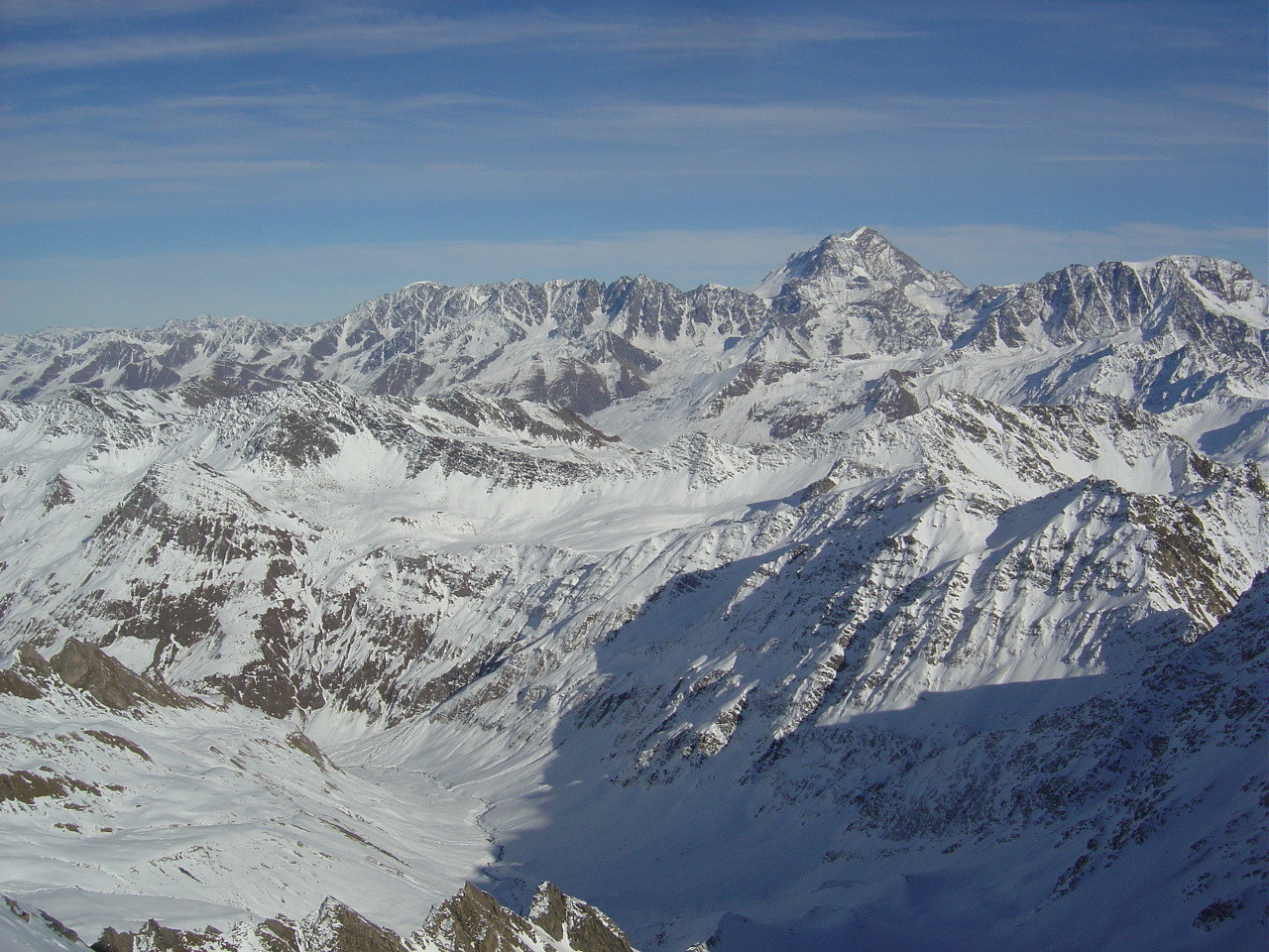 Belles ces montagnes blanches...