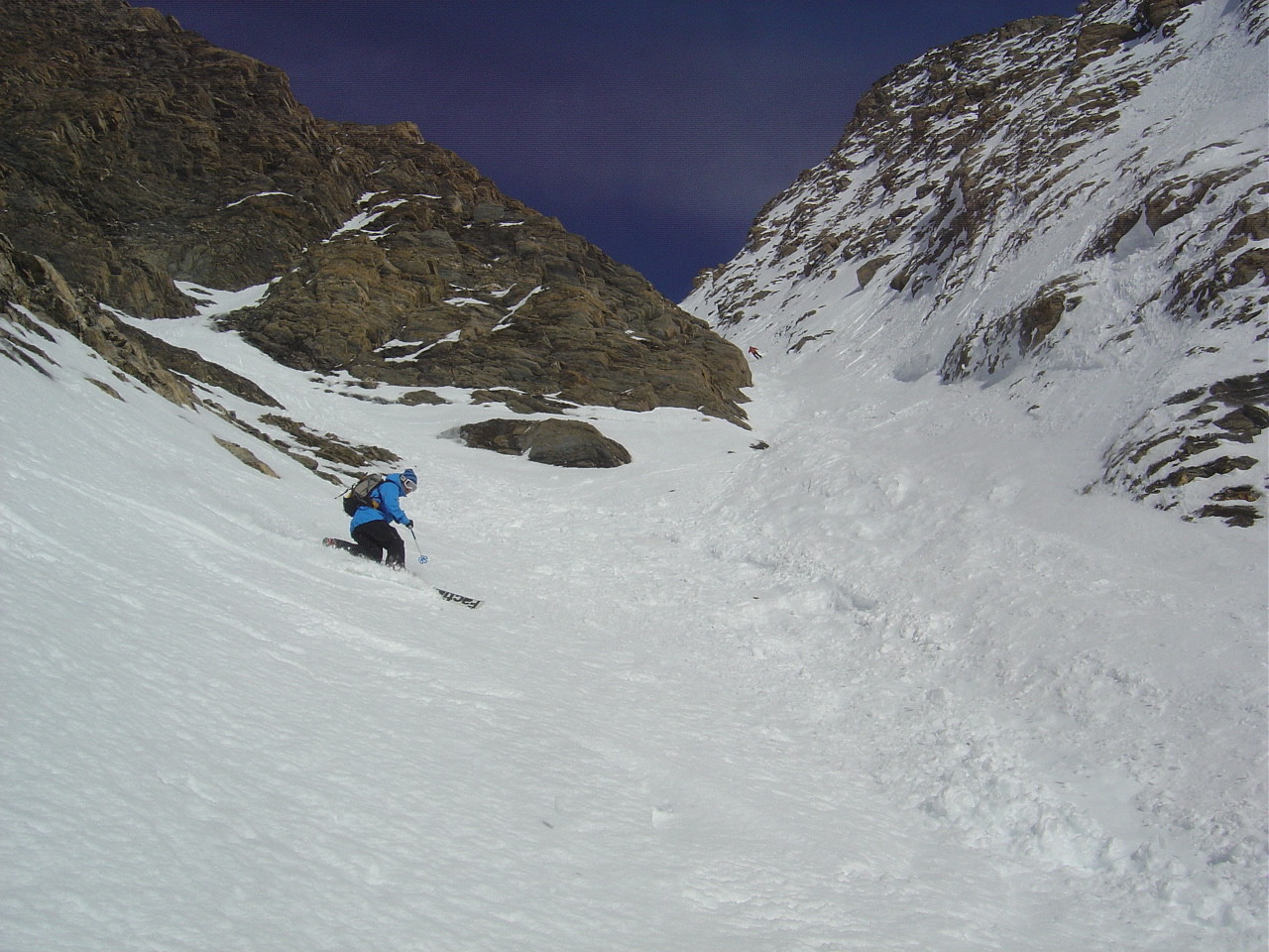 Rare, un couloir au Golliat au soleil!