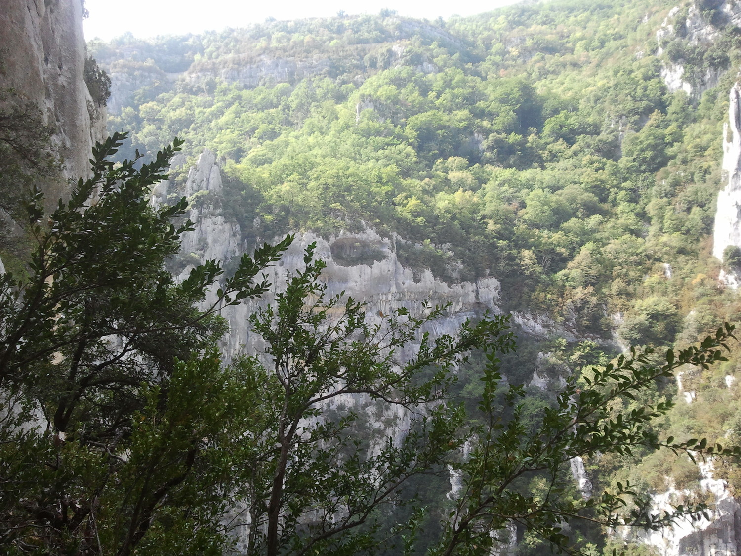 Vue depuis les rappels