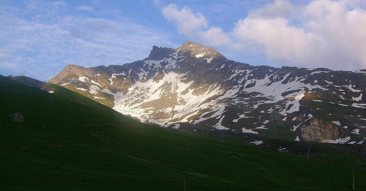 Le sommet vu depuis Longchamp