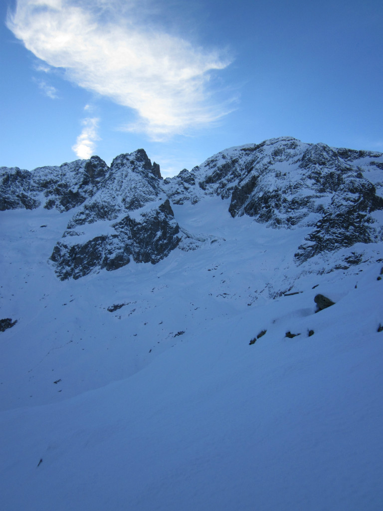 Face O des aiguilles rouges