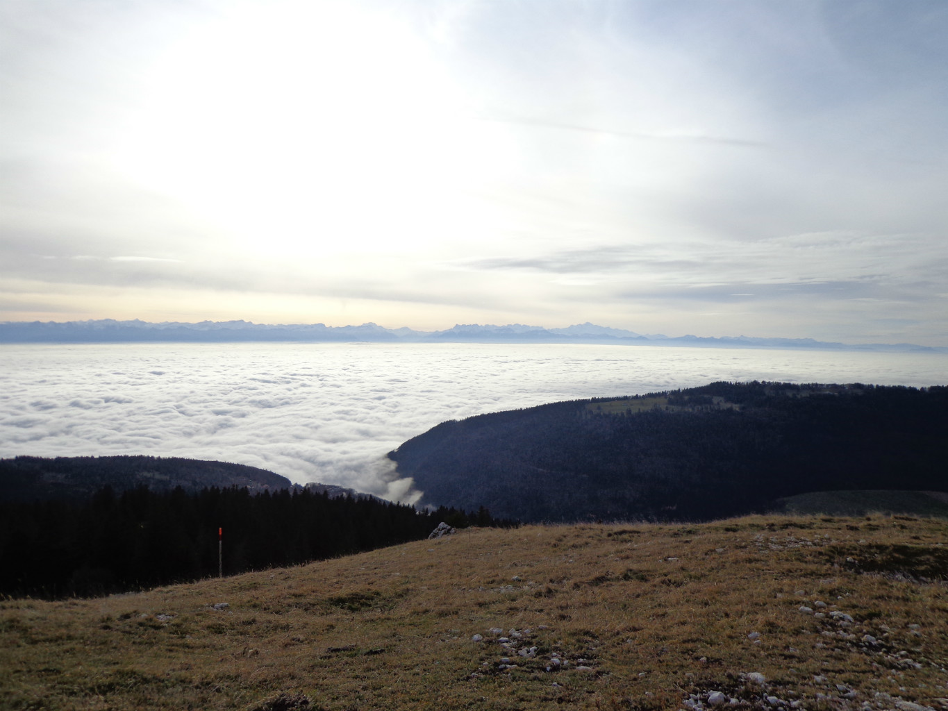 Mer de brouillard
