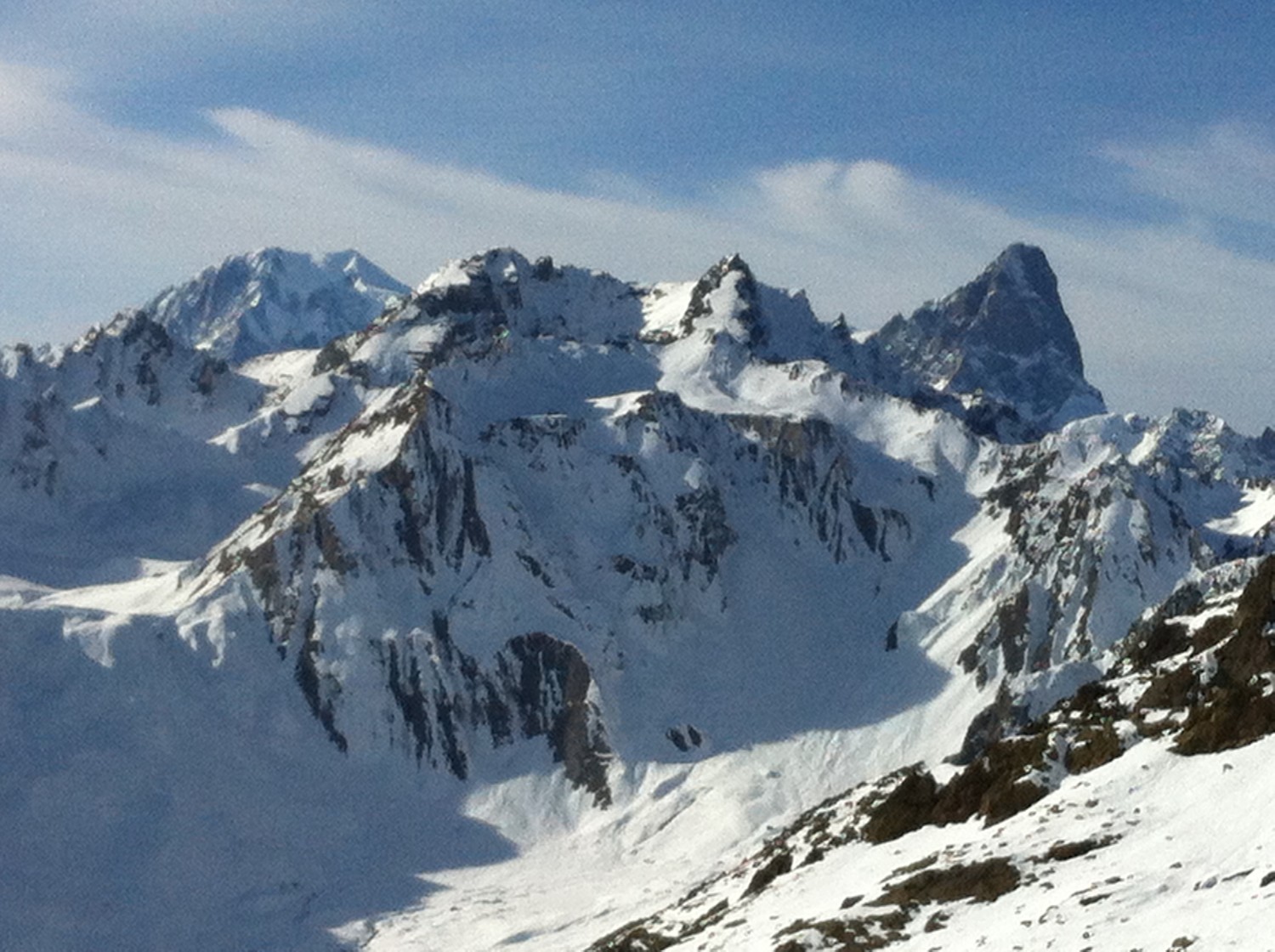 MB, Aiguille des Sasses et Grandes Jorasses
