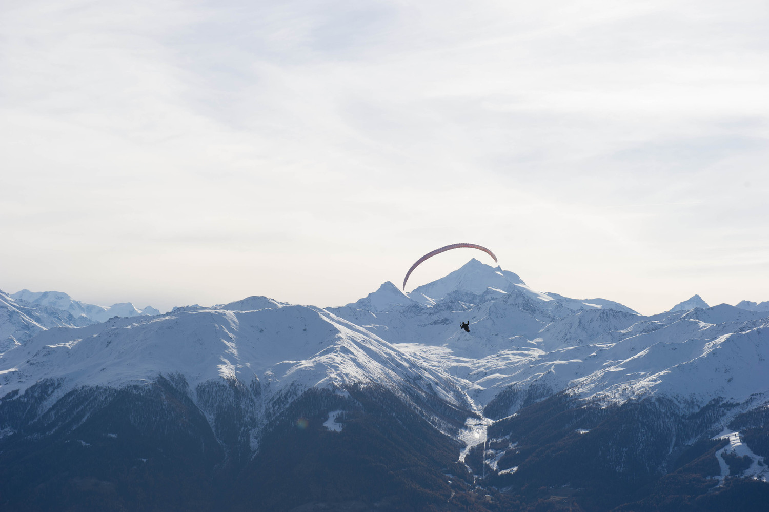 Weisshorn dans l'aile