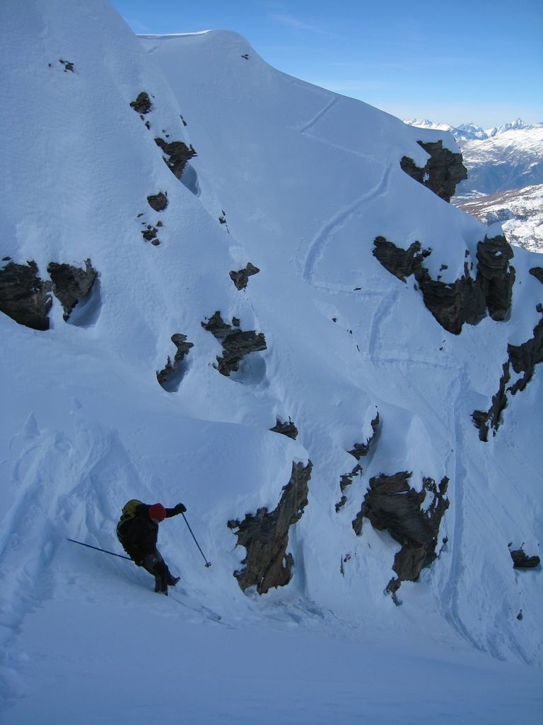 Descente du Monte Gran Roc