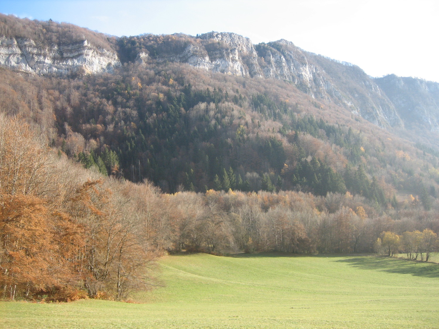 Pas du Sappey (légèrement à gauche)
