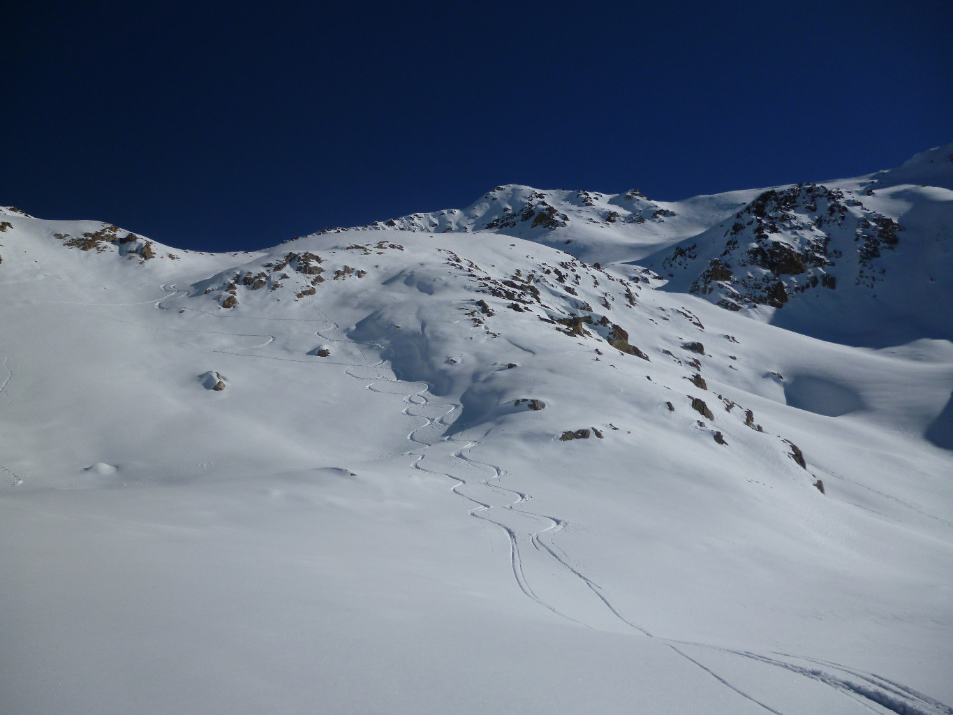 Piz Ursera: firme solitarie
