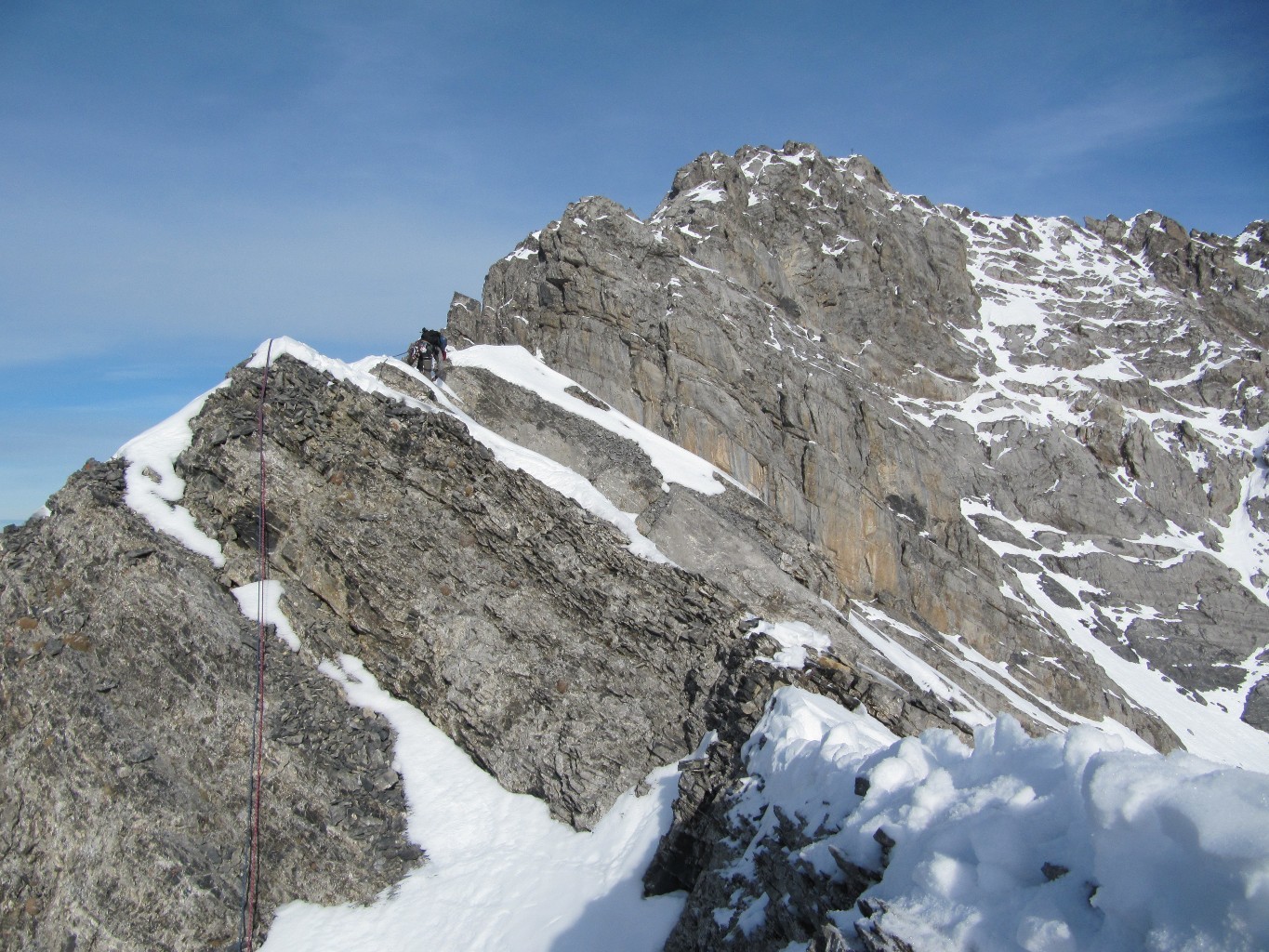 mixte sur l'arête