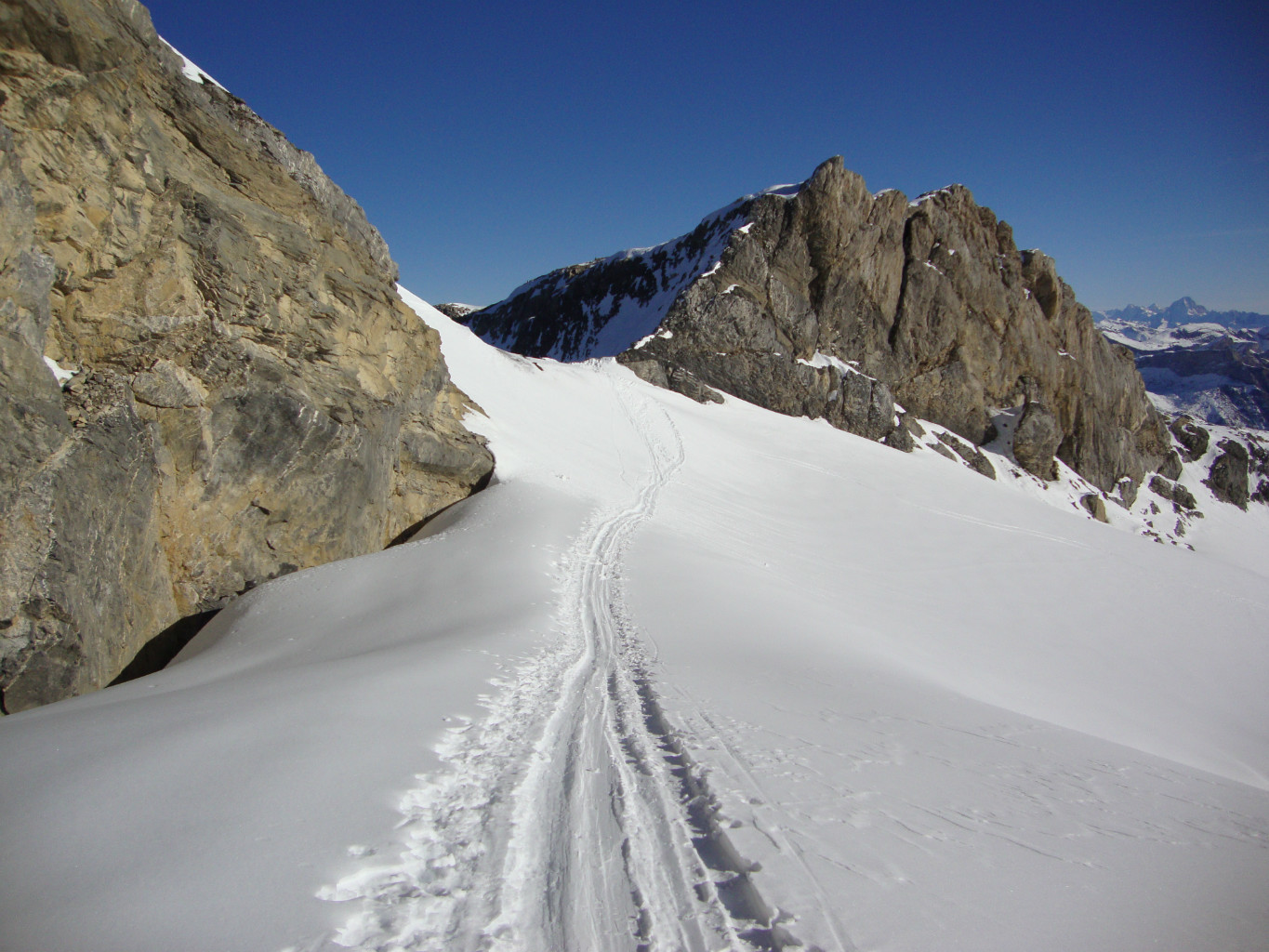 19.11.2012 Sommet des Diablerets. Col du Dôme