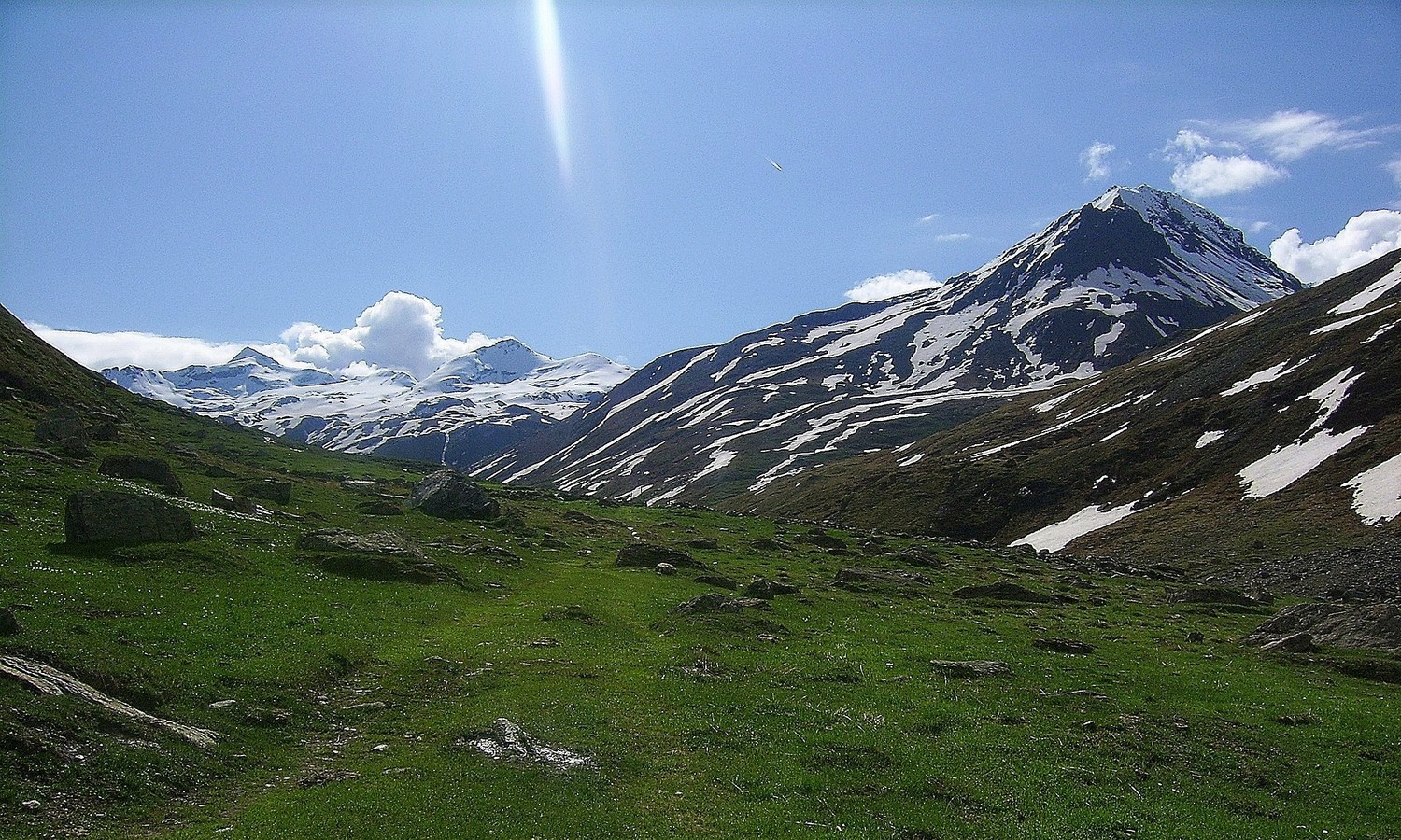 Dans le vallon de la Rocheure