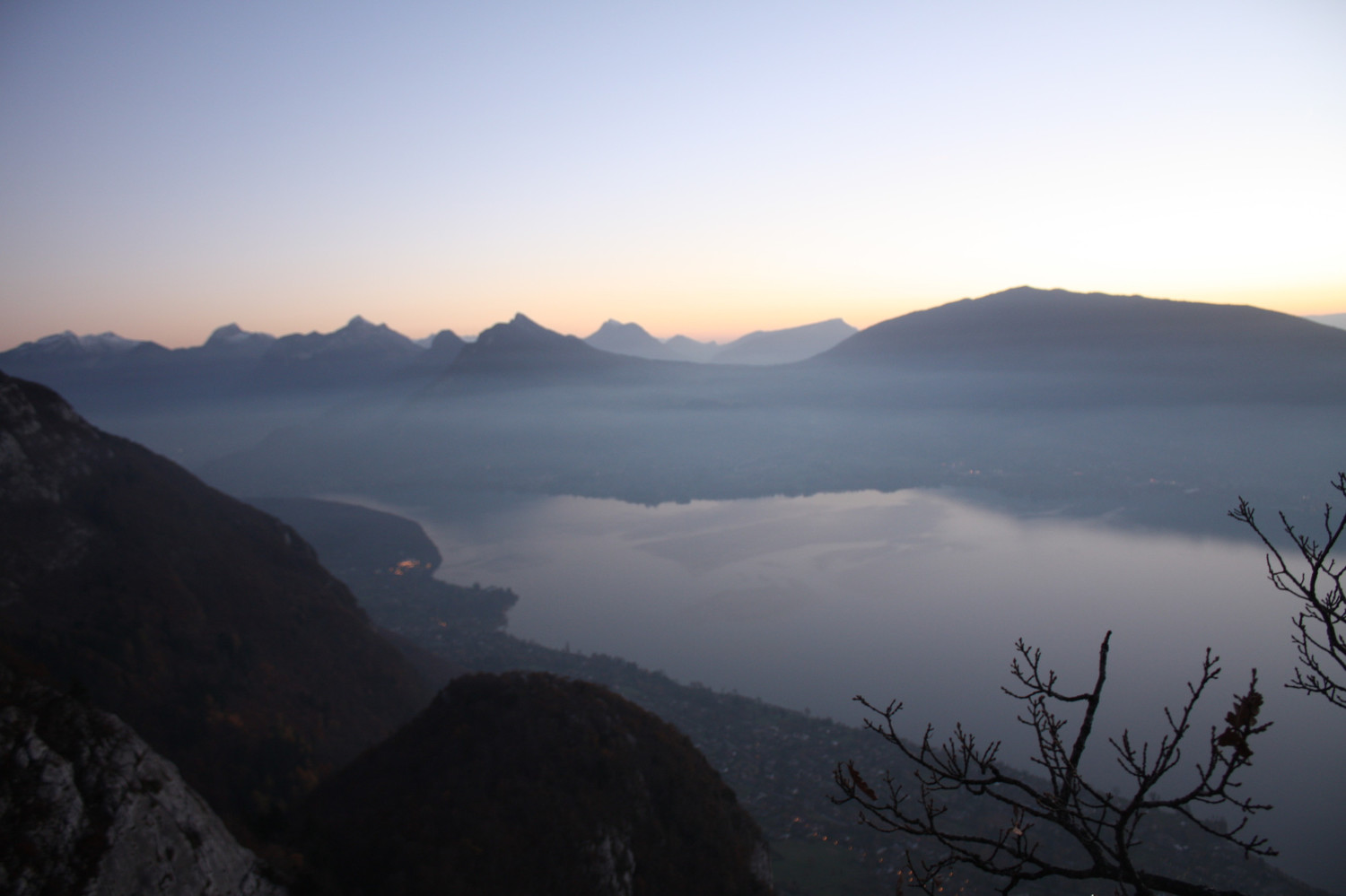 Vue depuis la voie