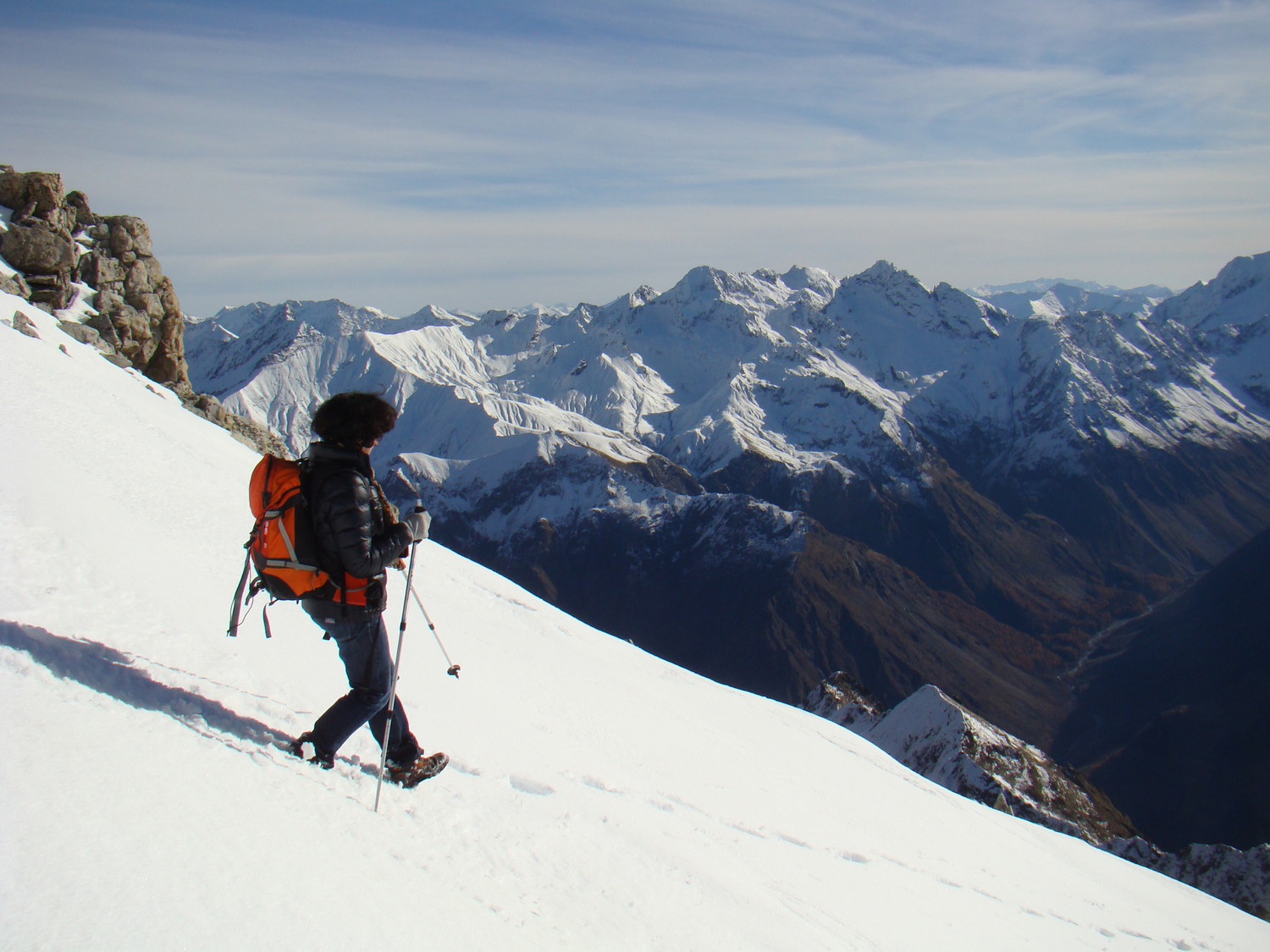 Descente du pic Turbat