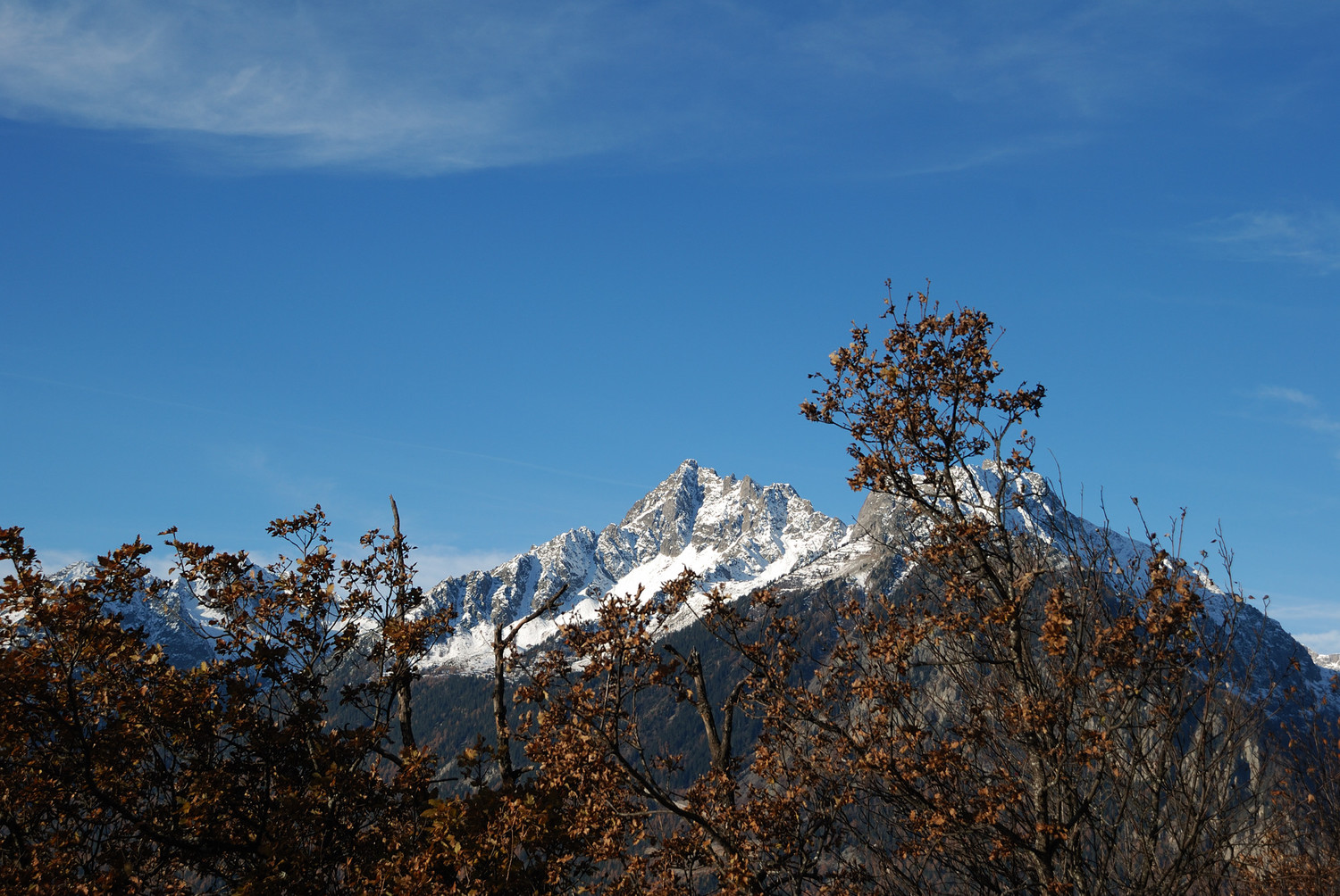 Luisin vu du Scex Carro (Valais)