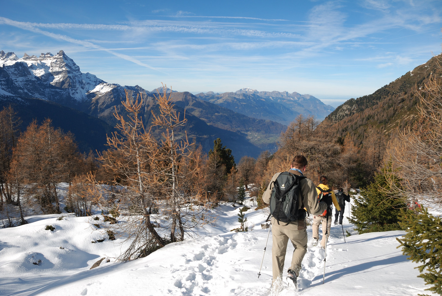 Scex Carro (Bas Valais) : entre le sommet et la cabane