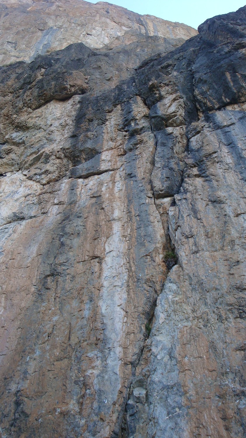 Fissure de la première longueur d' Effeti Colateralli