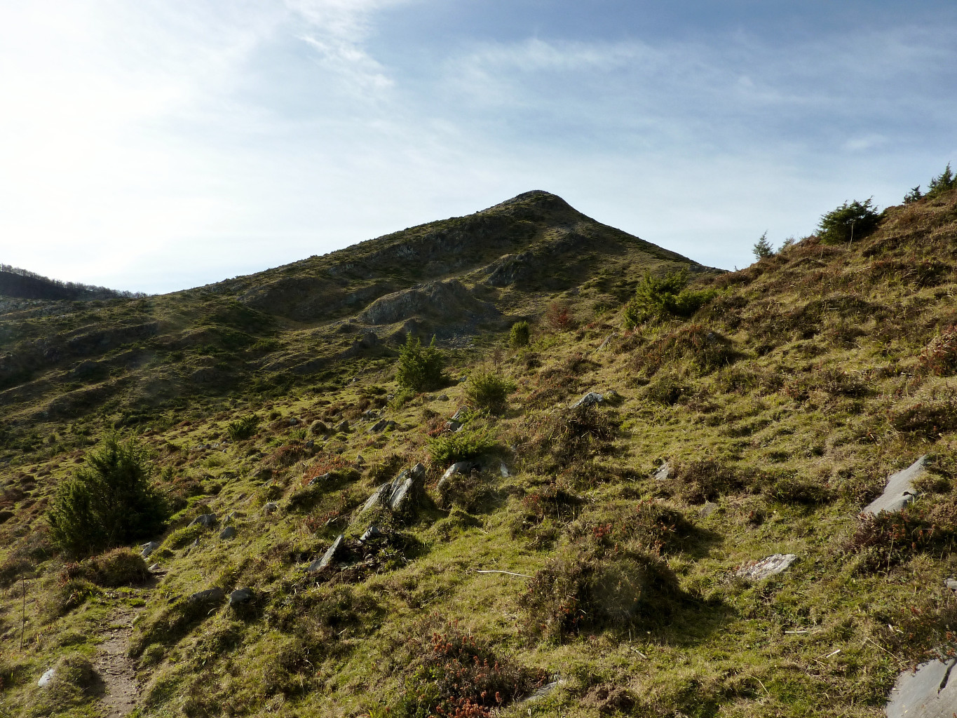 Le merdanson, depuis le col de Pan