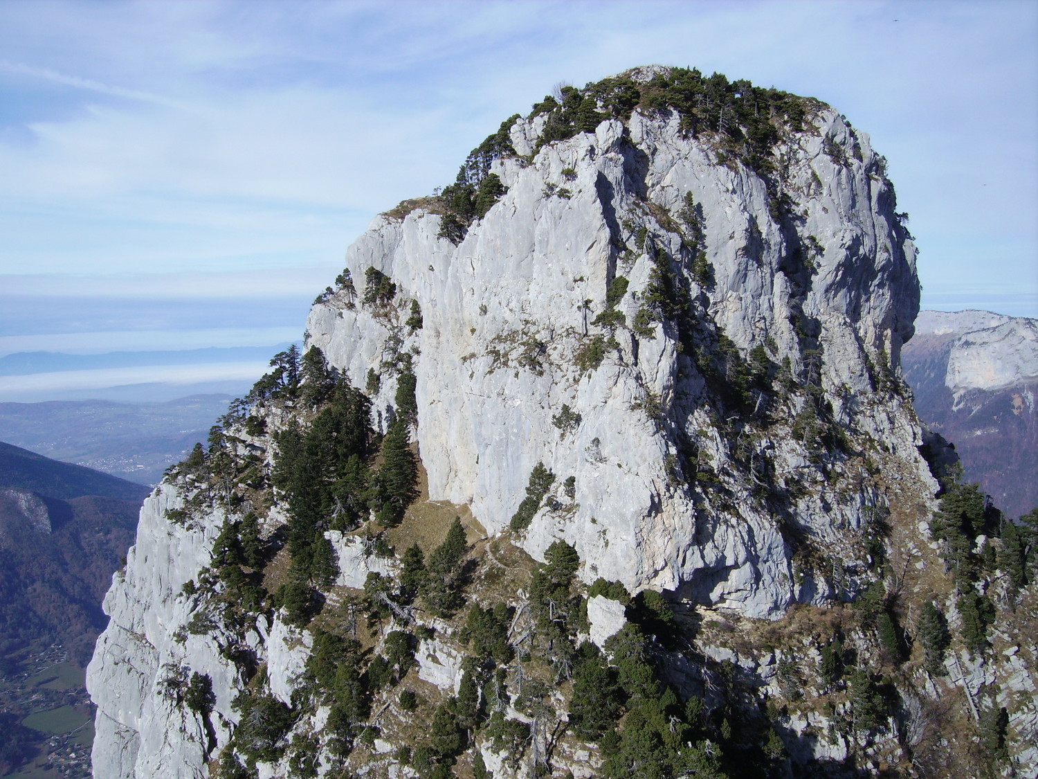 La dent centrale depuis la troisième