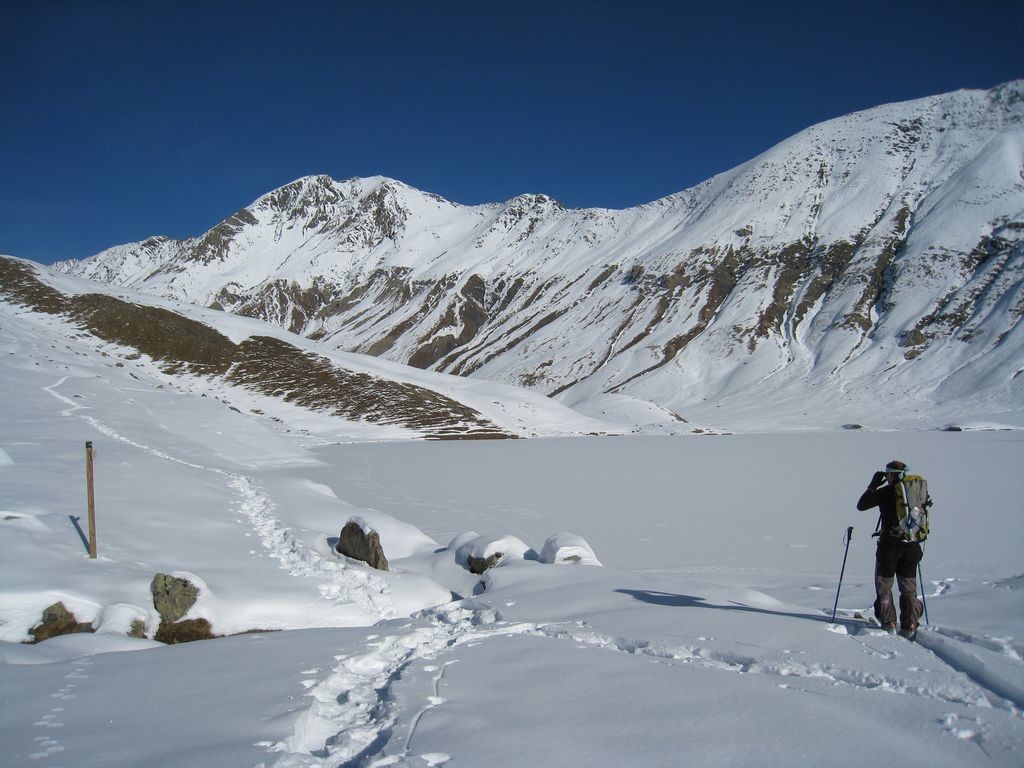 Lac du Goléon et Aiguille d'Argentière